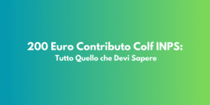 200 Euro Contributo Colf INPS: Tutto Quello che Devi Sapere