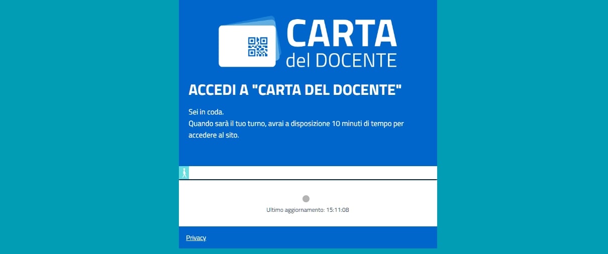 Carta del Docente: Quando sarà Attiva?