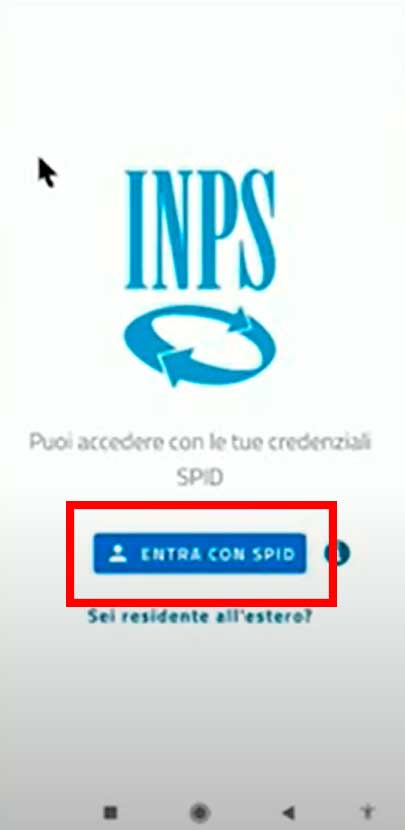 entra con spid inps accedere